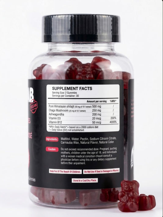 TEDDY LAB® Shilajit Gummies