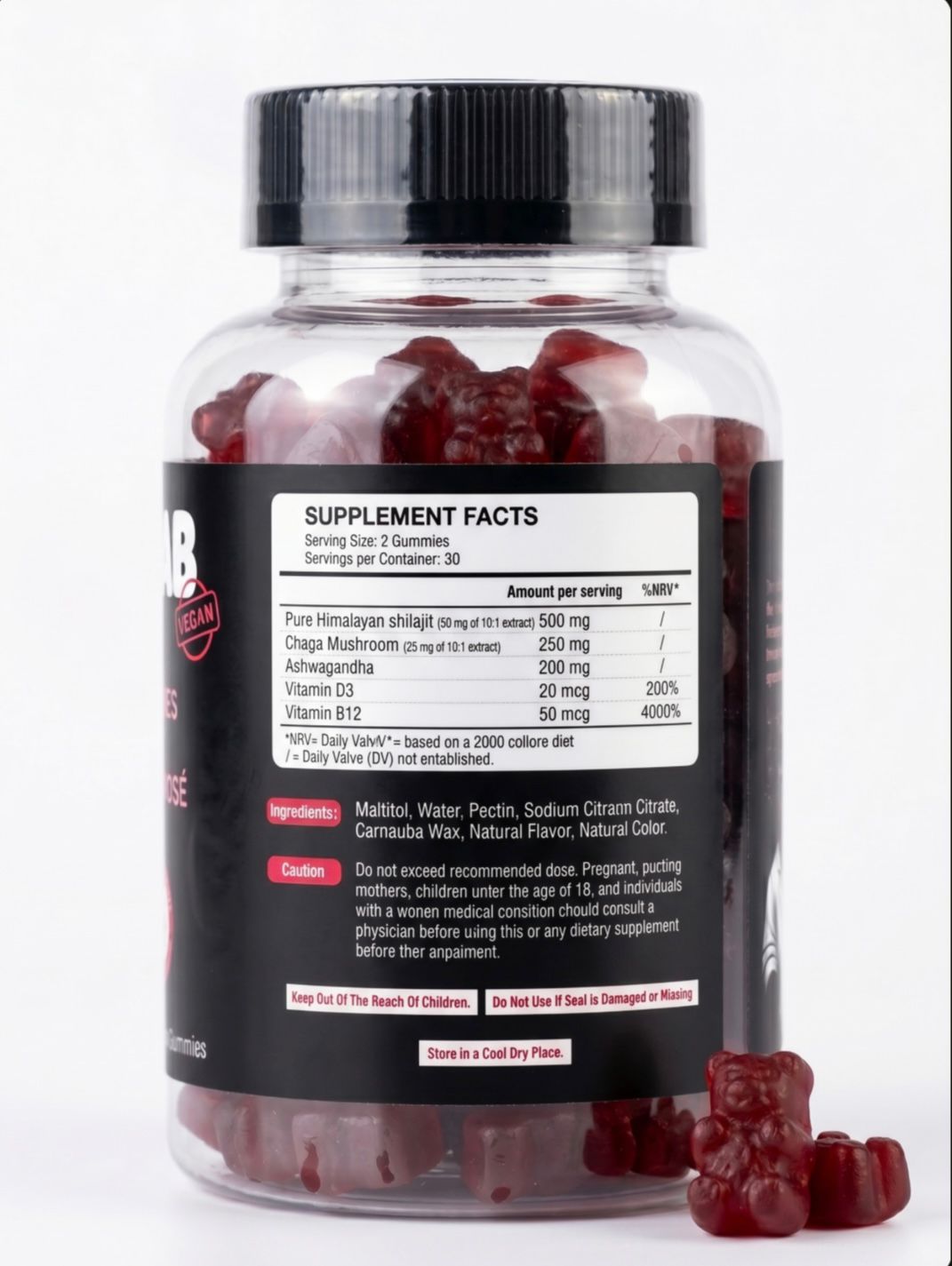 TEDDY LAB® Shilajit Gummies